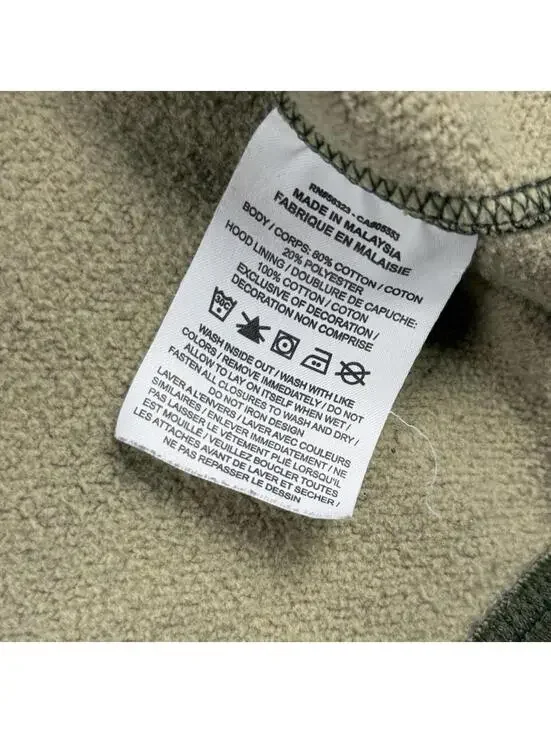 Y2K Nike Camouflage Full Zip Men Size 2XL Distressed Relax Fleece Pockets Camo - Picture 6 of 9